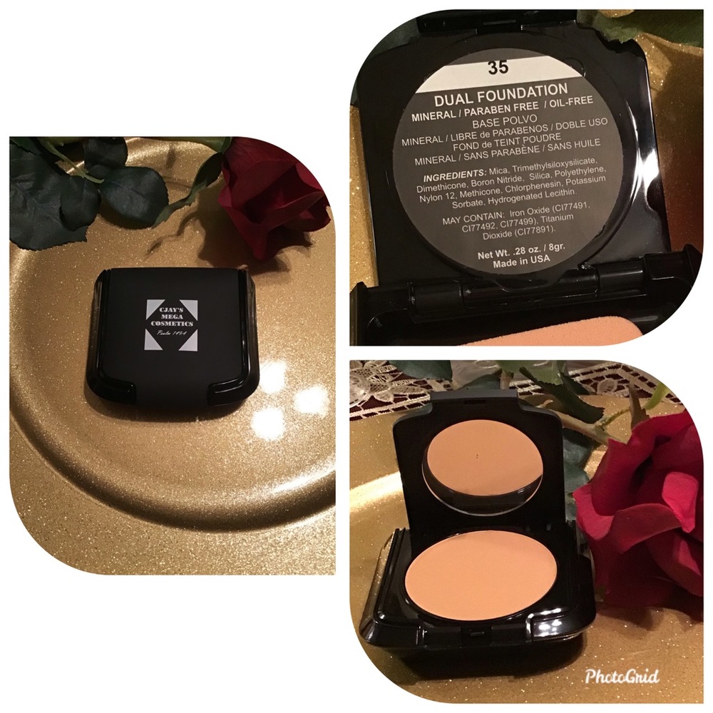 CJAYSMega Mineral Dual Foundation Light Sunset #35